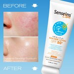 Sunscreen Lotion SPF 50 - OEM Organic Vegan UVA UVB Long Protective Safe Glow