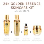 24k Gold Skin Care Set - Private Label Anti-wrinkle Reduce Fineline Cream Gift Set
