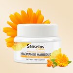 Niacinamide Marigold Face Cream - Organic Whitening Moisturizer Fine Lines Removal
