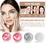 Green Hydrogel Eye Patch - Natural Anti-Aging Puffiness Removal Under Eye Gel Care