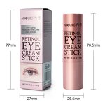 Retinol Eye Cream Stick - Private Label Organic Dark Eye Repair Anti Wrinkle Eye Bags Removal