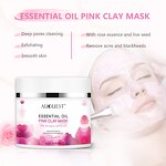 Pink Clay Mask - Private Label Deep Pore Cleansing Whitening Moisturizing Purifying