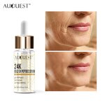 24K Gold Serum - Private Label Anti Aging AntiWrinkle Moisturizing Face Skin Care