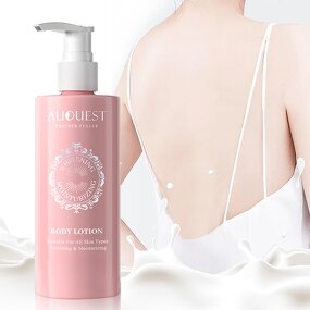 Body Lotion - AuQuest OEM Organic Long Lasting Moisturiser Dark Spots Black Skin Remover