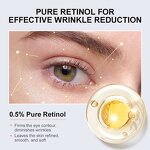Retinol Eye Cream Stick - Private Label Organic Dark Eye Repair Anti Wrinkle Eye Bags Removal