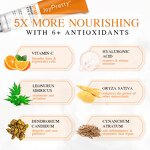 Vitamin C Eye Cream 20g - Anti Dark Circle Eye Bags Anti Wrinkle Brightening Whitening