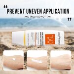 Mineral Sunscreen SPF 50 - Organic UV Protection Face Body Moisturizing Whitening