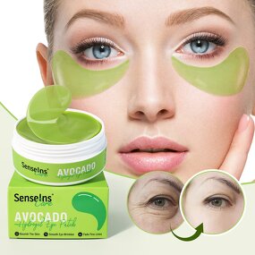 Avocado Hydrogel Eye Patch - Organic Remove Dark Circle Deep Nourish Smooth Wholesale