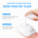 Tooth Mousse Foam - Korean Natural Organic Cleaning Teeth Whitening Toothpaste