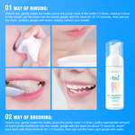 Teeth Whitening Foam - Daily Cleaning Remove Plaque Stains Oral Fresh Breath Mousse