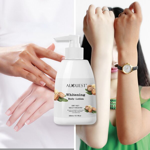 Shea Body Lotion - AuQuest Private Label Black Spot Removal Lightening Bleaching Whitening
