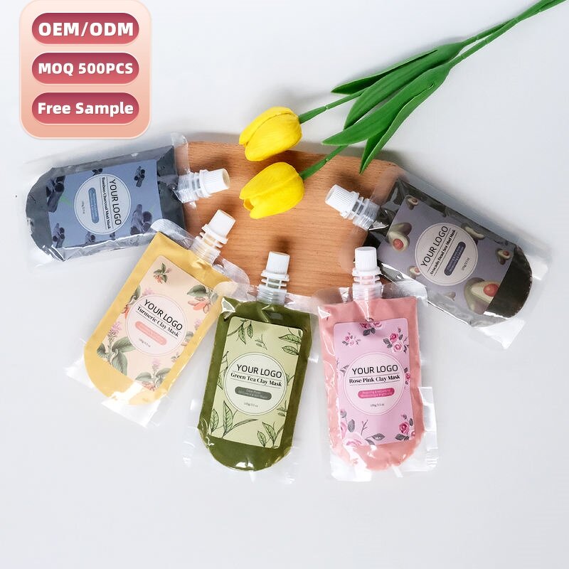 Mini Clay Mask Manufacturer - OEM Matcha Turmeric Pink Kaolin Avocado Dead Sea Mud