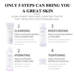 Nicotinamide Skin Care Set - Private Label Nourishing Moisturizing Brighten Facial Gift Set