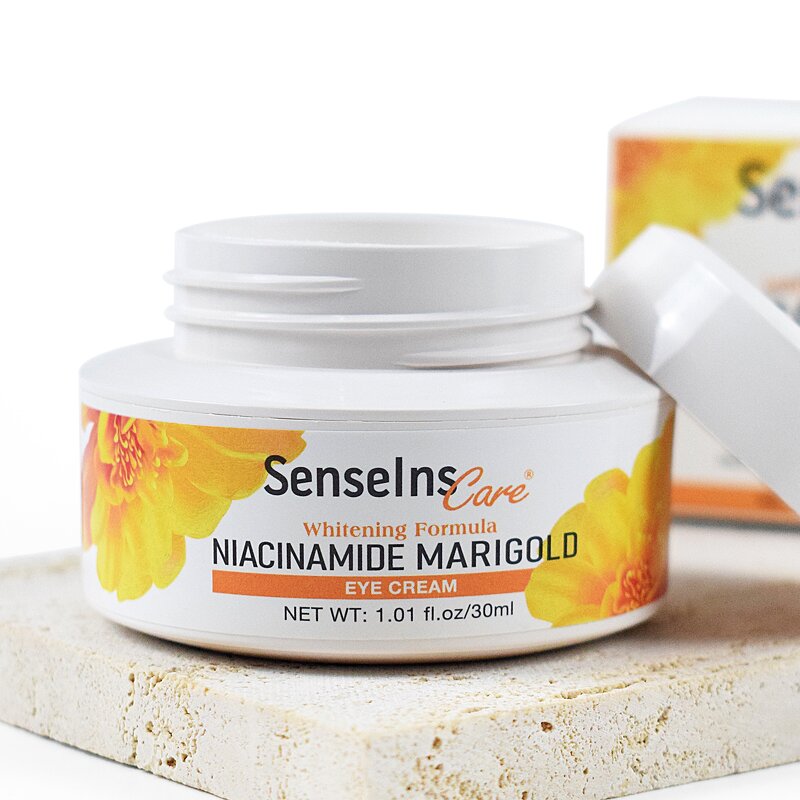 Eye Cream Manufacturer - Private Label Nicotinamide Marigold Organic Dark Circle Puffiness