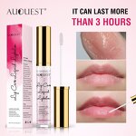 Lip Plumper Gloss - Pink Long Lasting Moisturizer Vitamin E Mineral Oil Volume Shiny