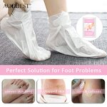 Exfoliating Foot Mask - AuQuest Private Label Organic Whitening Moisturizing Peeling OEM