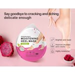 Dragon Fruit Foot Mask - Private Label Brightening Exfoliating Peeling Calluses Removal