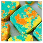 Galaxy Bath Salts - Handmade Colorful Carbonated Foaming Fizzy Mixed Colors Bath Bombs
