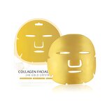 24K Gold Facial Mask - Private Label Vitamin C Centella Collagen Anti-Wrinkle Firming OEM
