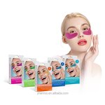 Purple Collagen Eye Mask - Private Label Hyaluronic Acid Hydrogel Anti-Wrinkle Dark Circle