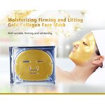 24K Gold Facial Mask - Private Label Vitamin C Centella Collagen Anti-Wrinkle Firming OEM