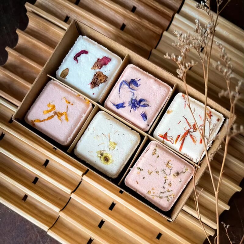 Shower Steamers - Hot Sales Korean Spa Bath Bombs Fizzies Custom Packaging