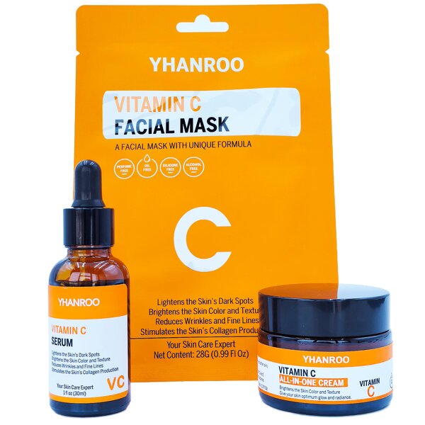 Vitamin C Sheet Mask - OEM ODM Essence Whitening Hydrating Moisturizing Gentle