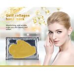 Gold Collagen Hand Mask - Private Label Beauty Cosmetics Moisturizing Nourishing Crystal
