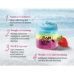 Rainbow Strawberry Scrub - Private Label Three-color Body Scrub Manufacturer Skin Care