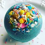 Galaxy Bath Salts - Handmade Colorful Carbonated Foaming Fizzy Mixed Colors Bath Bombs