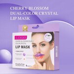 2 in 1 Lip Mask - Custom Vegan Double-color Moisturizing Collagen Plumping Crystal