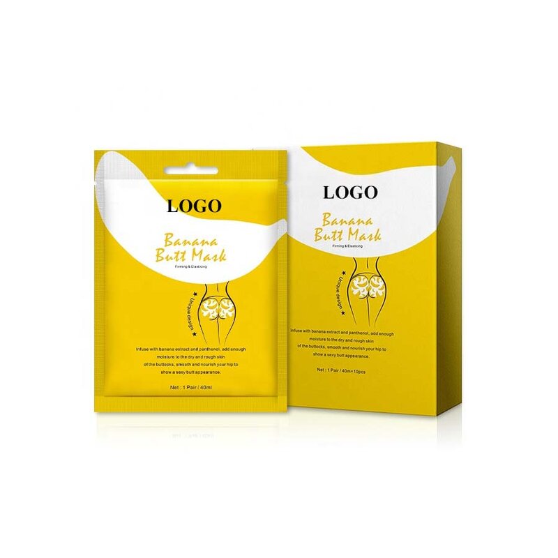 Banana Butt Mask - Cruelty-free Vegan Body Firming Lifting Smoothing Hip Care Sheet