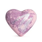 Valentine Bath Bombs - 3 Pack Organic Aromatherapy Essential Oil Printed Heart Fizzies