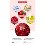 Eucalyptus Facial Mask - New Plant Fiber Cranberry Revitalizing Skin Care Mask