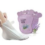 Lavender Foot Mask - Private Label Exfoliating Peeling Feet Skin Care Socks