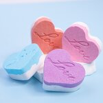 Heart Bath Fizzies - Custom Private Label Woman Mother Organic Natural Ingredient Set