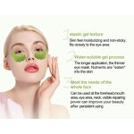 Green Crystal Eye Mask - Private Label Organic AntiWrinkle Jelly Puffy Eye Bags Dark Circles