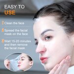 Hyaluronic Acid Mask - Private Label Collagen Moisturizing Lifting Facial Sheet Mask