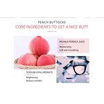 Peach Butt Mask - Cruelty-free Vegan Fruit Firming Lifting Smoothing Hip Care Sheet