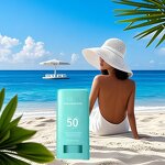 Sunscreen Stick SPF50+ PA++++ - Wholesale Korean Organic Mineral Vegan UV Protector