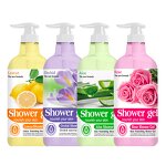 Shower Gel Manufacturer - 1380ml Anti Aging Moisturizing Fragrance Lemon Orchid Aloe Vera Rose Whitening Body Wash for Unisex & SKIH OEM ODM