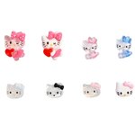 Nail Rhinestones Wholesale Supplier - KT Cat Hello Kitty Ice Transparent Resin Sweet Cute Cartoon Diamond Decoration