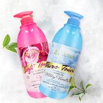 Body Wash Manufacturer - 1380ml Men and Women Wholesale Milky Rose Moisturizing Fragrance Shower Gel & OEM ODM SKIH