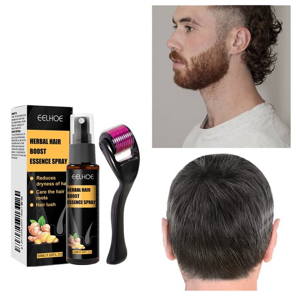 Hair Growth Cream Wholesale Supplier - Hot Sale Herbal Anti-Dandruff Anti Drop Roller Essential Oil Scalp Nourishing