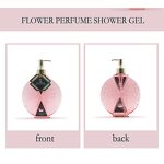 Body Gel Manufacturer - 500ml New Deeply Nourishing Moisturizing Fragrance Body Wash Flower Perfume Shower Gel Set & LOLO OEM ODM