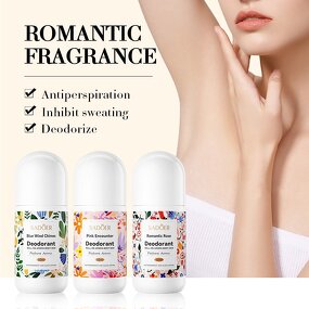 Antiperspirant Wholesale Supplier - Portable 50G Beaded Ball Fragrance Lasting Fresh Body Dew Skin Care Roll-On Liquid