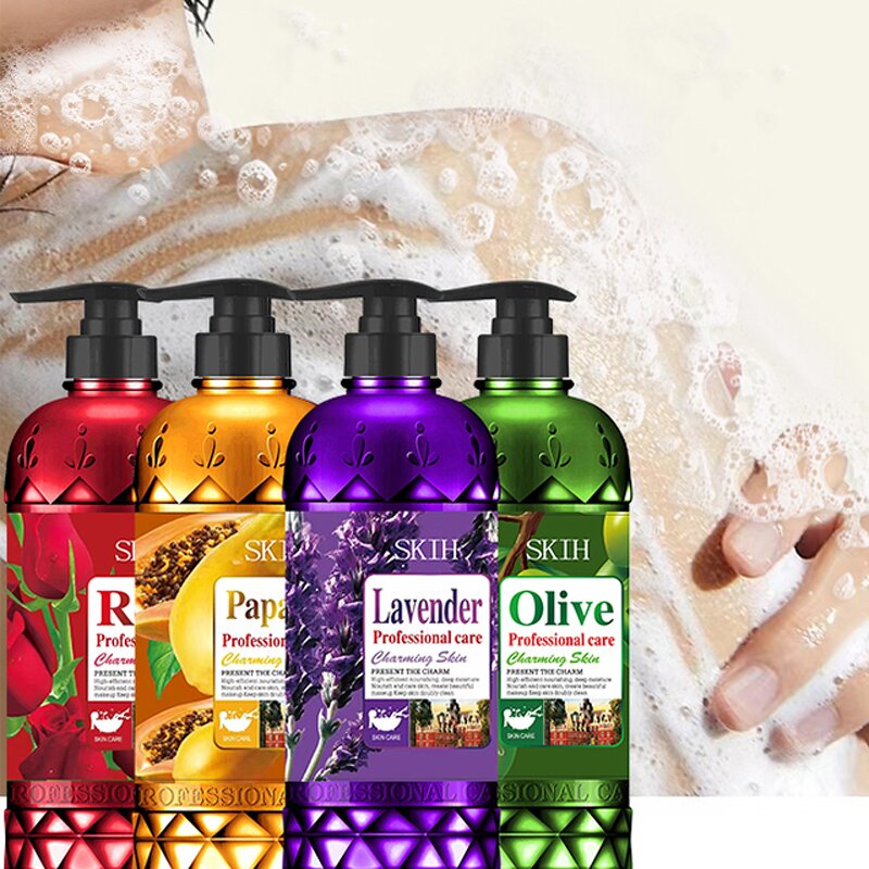 Body Wash Manufacturer - Deeply Nourishing Cleanse Moisturizing Fragrance Anti Aging Shower Gel 1200ml & SKIH Recommended