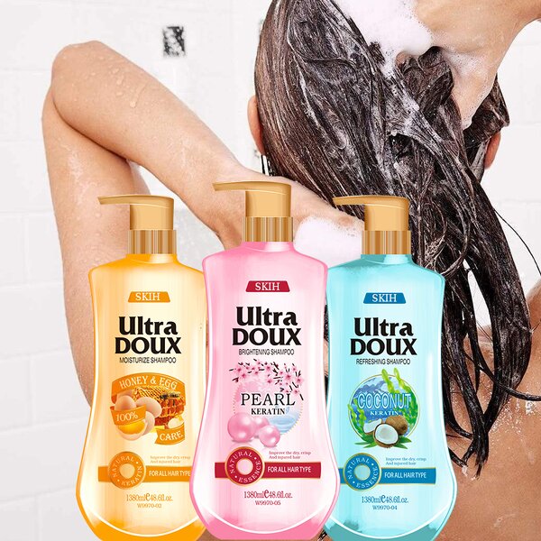 Shampoo Manufacturer - Private Label 1200ml Natural Honey Nourishing for Hair Growth & SKIH