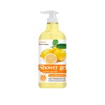 Body Wash Manufacturer - Private Label 1380ml Anti Aging Shower Gel Lemon Orchid Aloe Vera Rose Lotion for Unisex & SKIH