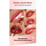Lip Gloss Kit Manufacturer - Private Label 10 Colors Water Mirror Glossy Moisturizing Glitter Long Lasting Set & SKIH